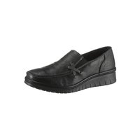 Witt Damen Slipper, schwarz von Loretta