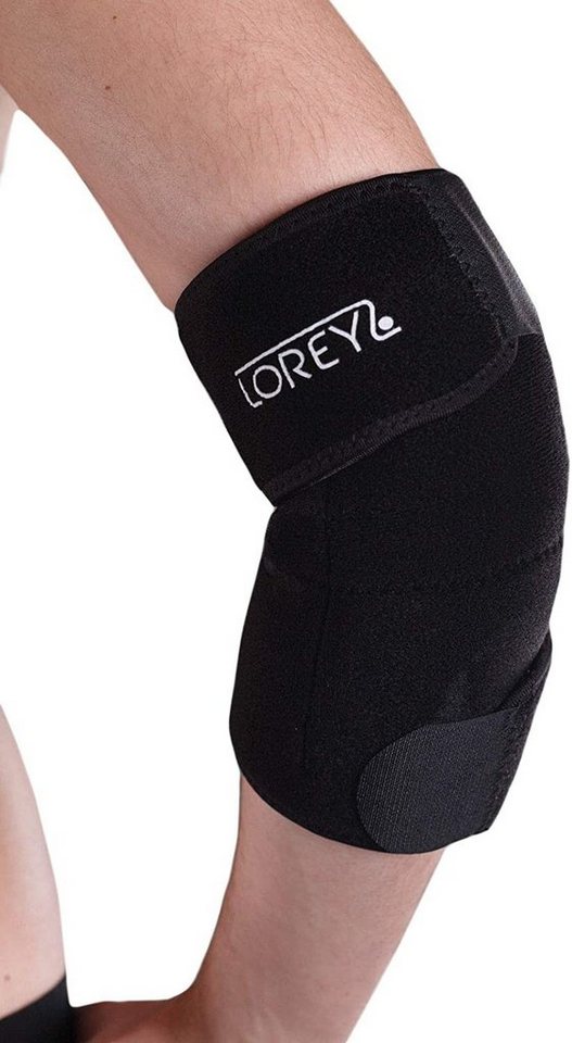 Lorey Medtec Ellenbogenbandage EL09005 Ellenbogenstütze aus offenporigem Neopren von Lorey Medtec