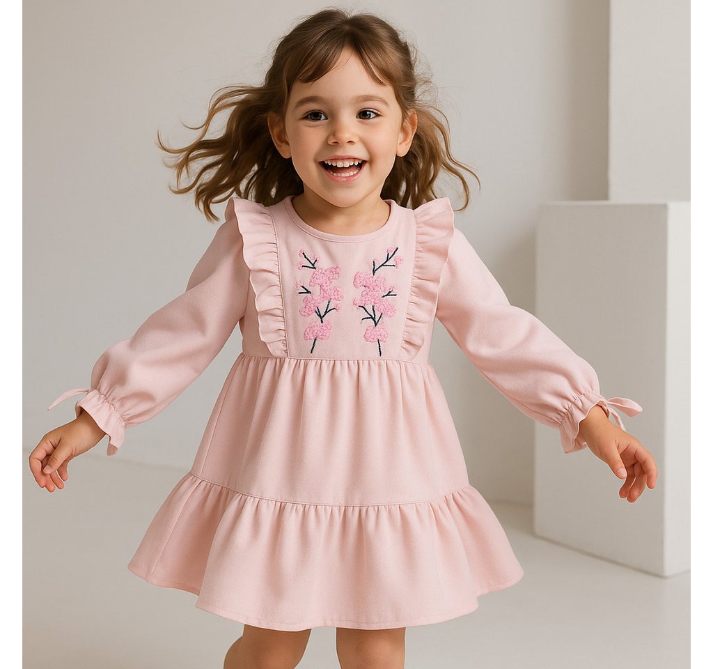 Lorey Medtec Partykleid Mädchen Kleid, Partykleid für Kleinkind, Freizeitkleid, Rosa/Braun Lorey Medtec Partykleid Mädchen Kleid, Partykleid für Kleinkind, Freizeitkleid, Rosa/Braun von Lorey Medtec