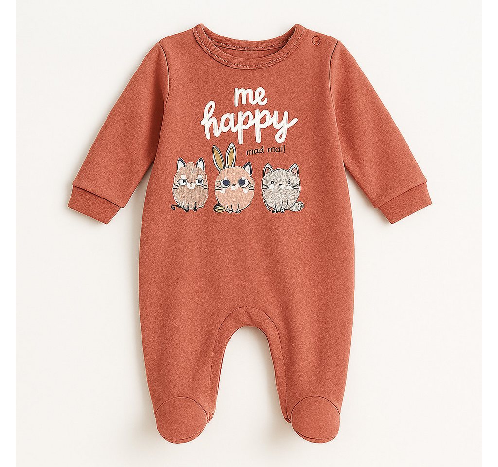 Lorey Medtec Strampler Baby Mädchen Strampler mit Fuß, Rosa, Katzen-Motiv, 100 % Baumwolle Lorey Medtec Strampler Baby Mädchen Strampler mit Fuß, Rosa, Katzen-Motiv, 100 % Baumwolle von Lorey Medtec