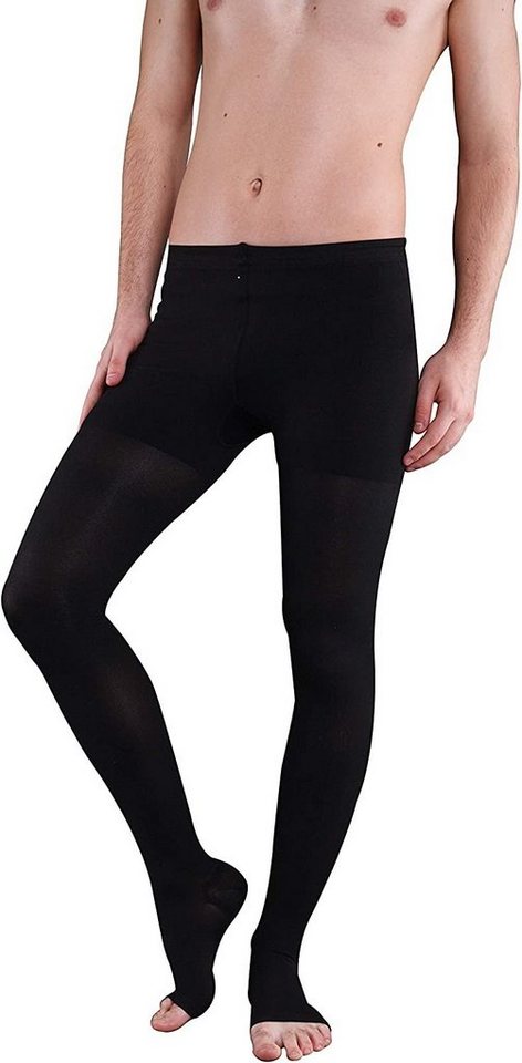 Lorey Medtec Stützstrumpfhose Kompressionsstrumpfhose AT, Klasse 1, offene Spitze, IG normal von Lorey Medtec