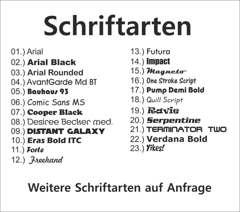 10X Filz Schlüsselanhänger Individuell Personalisiert Mit Name/Wunschtext Beidseitig Bedruckt - Doppelt Gelegt 10 X 3 cm von LorfeDesign