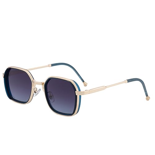 Lorheyar Damen Sonnenbrille Retro Quadratische Sonnenbrille Mit Metallrahmen UV400-Schutz Outdoor Urlaub Strand SonnenbrilleB,1 Lorheyar Damen Sonnenbrille Retro Quadratische Sonnenbrille Mit Metallrahmen UV400-Schutz Outdoor Urlaub Strand SonnenbrilleB,1 von Lorheyar