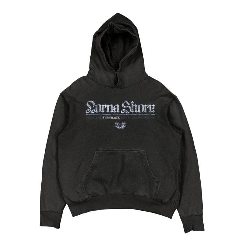Lorna Shore Kapuzenpullover - Everblack Blue - S bis XXL - für Männer - Größe S - schwarz  - Lizenziertes Merchandise! von Lorna Shore