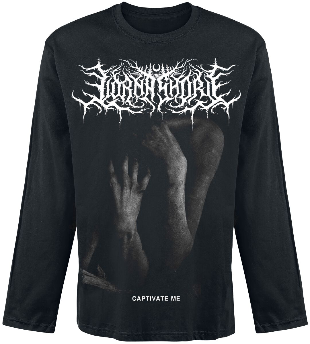 Lorna Shore Langarmshirt - Dancing Like Flames - S bis XXL - für Männer - Größe M - schwarz  - Lizenziertes Merchandise! von Lorna Shore