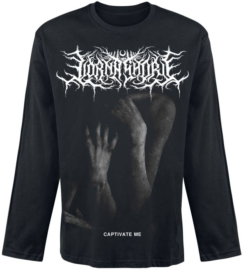Lorna Shore Langarmshirt - Dancing Like Flames - S bis XXL - für Männer - Größe XL - schwarz  - Lizenziertes Merchandise! von Lorna Shore