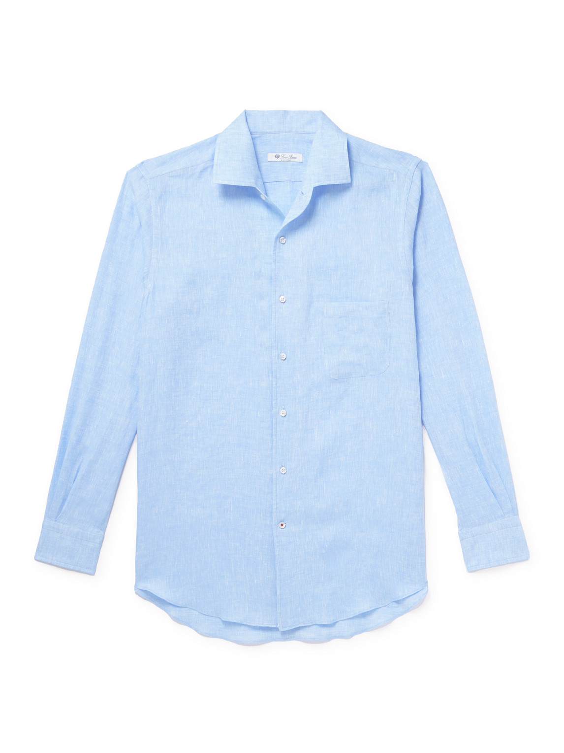 Loro Piana - André Arizona Linen Shirt - Men - Blue - L von Loro Piana