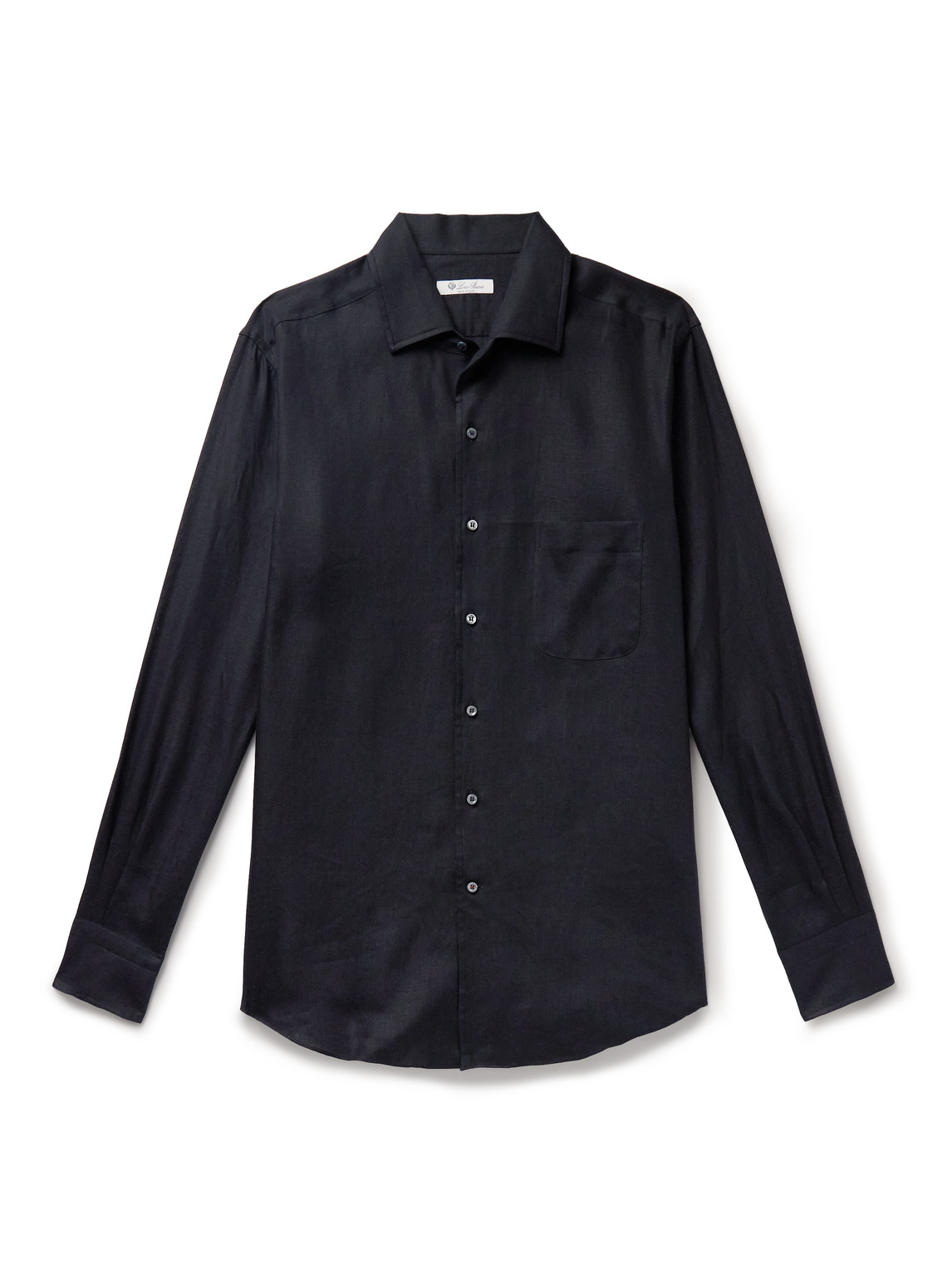 Loro Piana - André Arizona Linen Shirt - Men - Blue - XS von Loro Piana