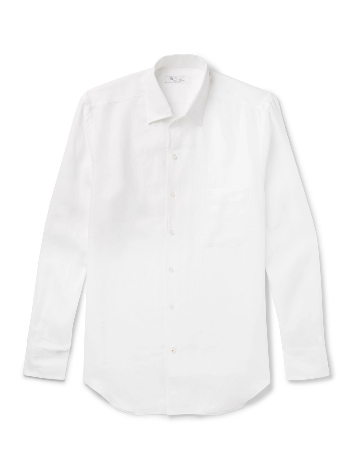 Loro Piana - André Slub Linen Shirt - Men - White - XL von Loro Piana