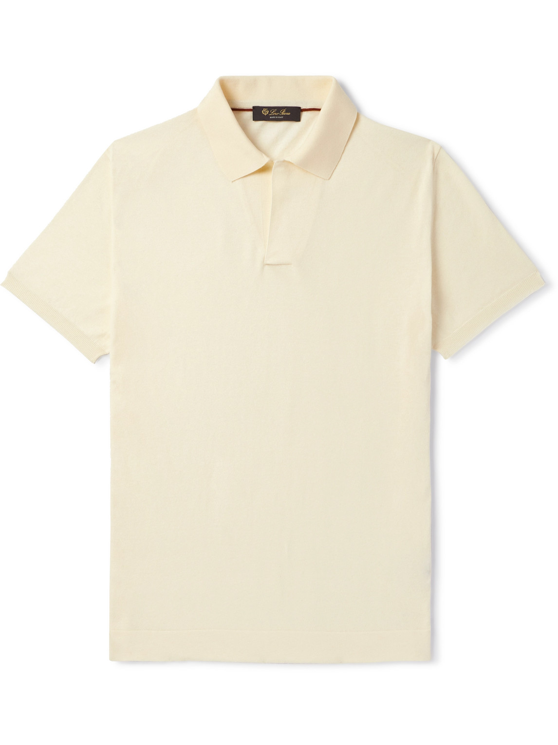 Loro Piana - Bay Cotton Polo Shirt - Men - Yellow - IT 54 von Loro Piana