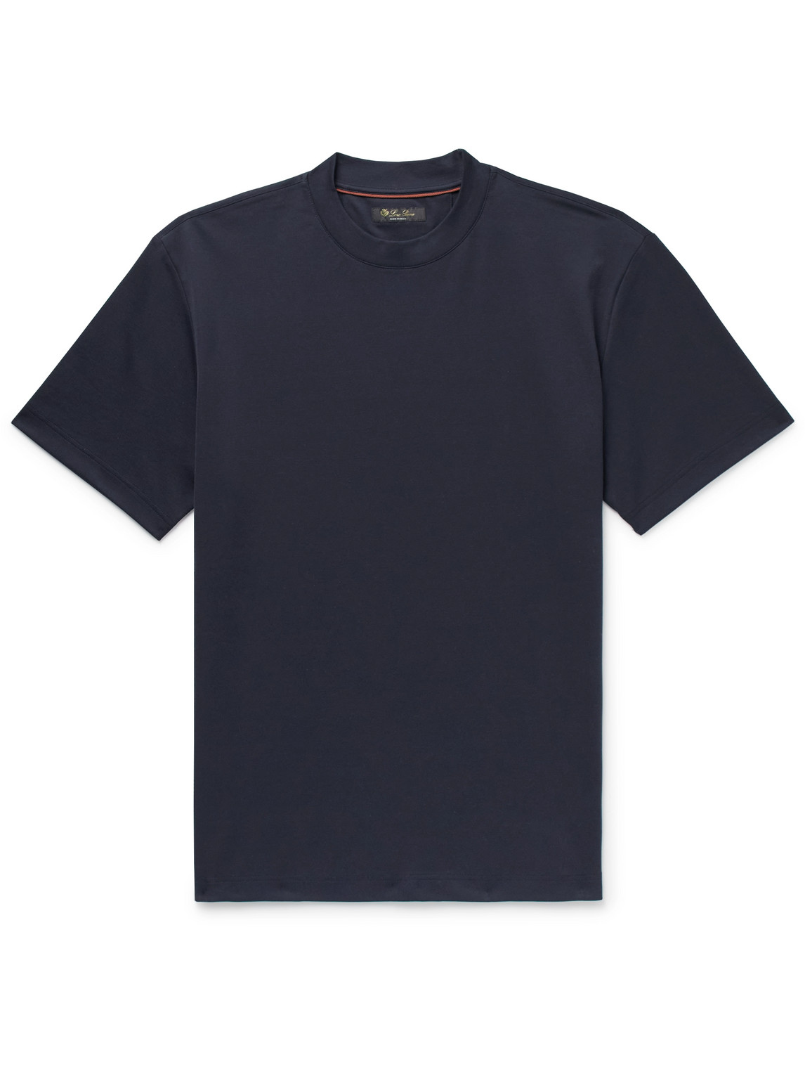 Loro Piana - Cotton-Jersey T-Shirt - Men - Blue - XL von Loro Piana