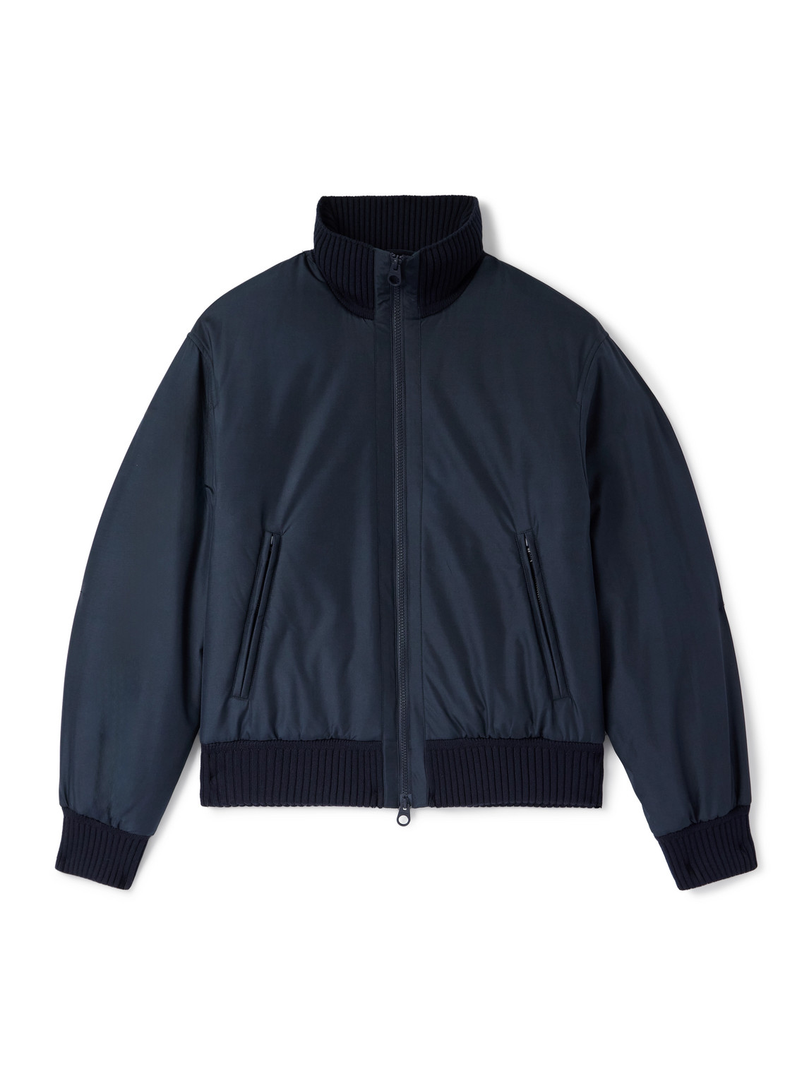 Loro Piana - Denzel Padded Storm System® Silk Tech Bomber Jacket - Men - Blue - IT 56 von Loro Piana
