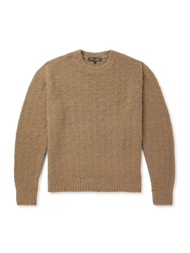 Loro Piana - Folecchio Cashmere and Silk-Blend Sweater - Men - Brown - IT 50 von Loro Piana