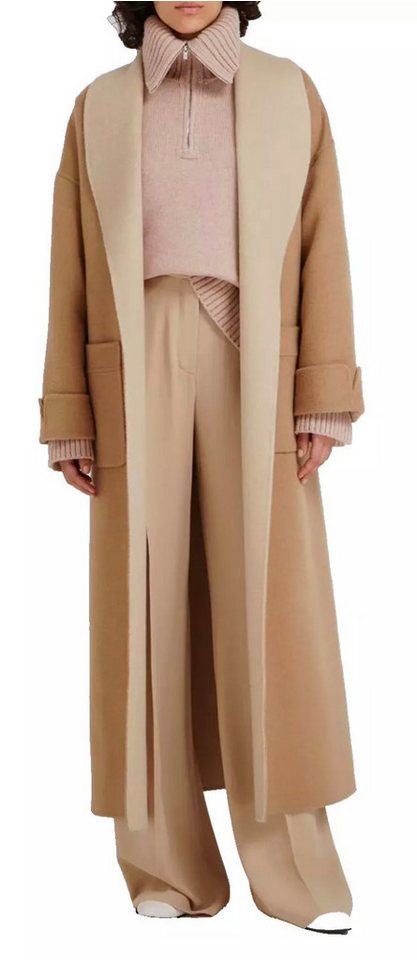 Loro Piana Langmantel Capp Guilmar Baby-Kamelfell Gürtelmantel italienische Handwerkskunst auf höchstem Niveau von Loro Piana