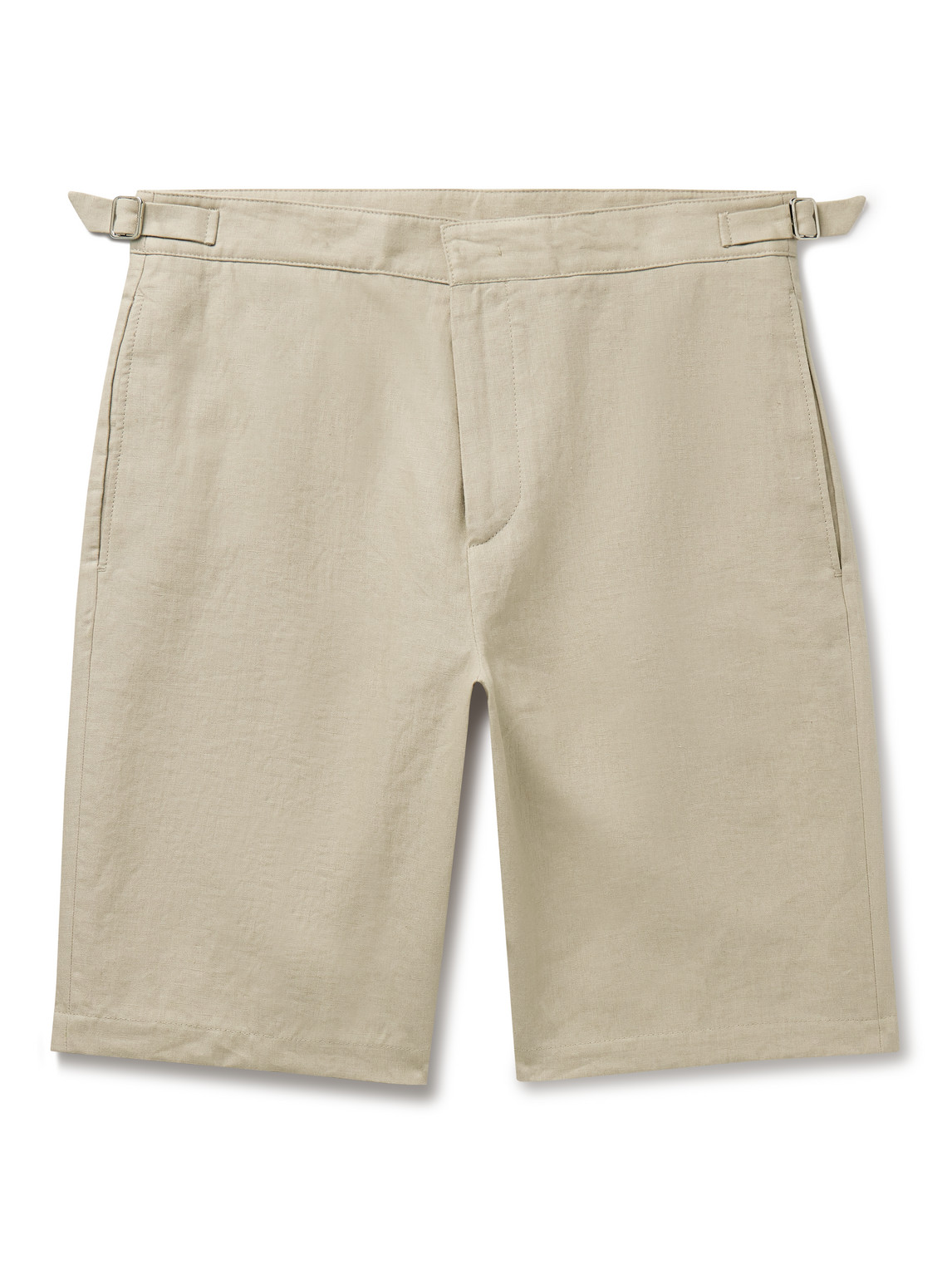 Loro Piana - Majuro Straight-Leg Linen Bermuda Shorts - Men - Neutrals - IT 48 Loro Piana - Majuro Straight-Leg Linen Bermuda Shorts - Men - Neutrals - IT 48 von Loro Piana