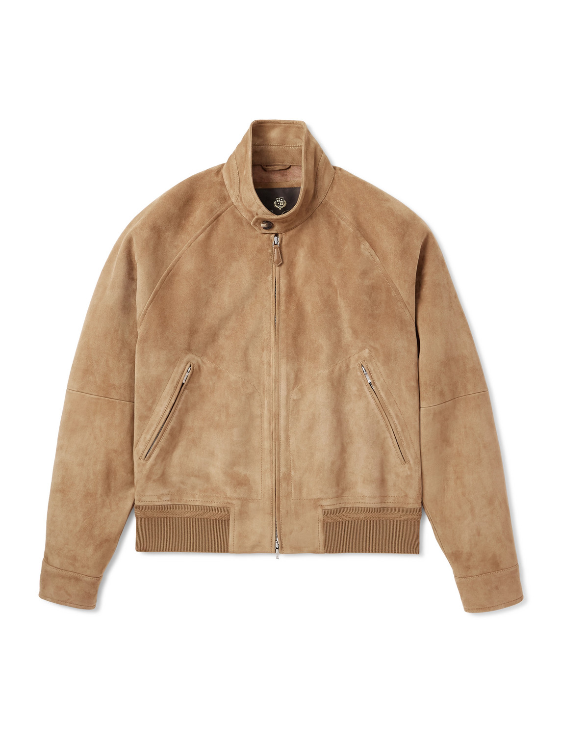 Loro Piana - Novak Suede Bomber Jacket - Men - Neutrals - IT 50 von Loro Piana