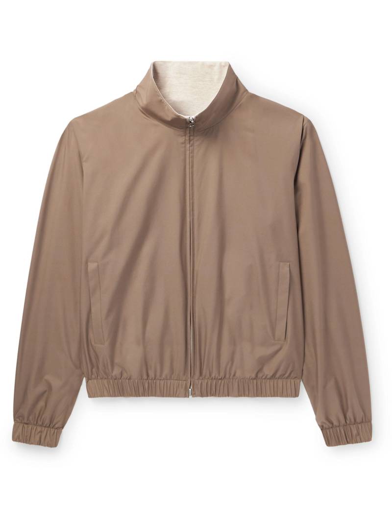 Loro Piana - Reversible Windmate® Storm System® Nylon and Cashmere Blouson Jacket - Men - Brown - IT 48 von Loro Piana