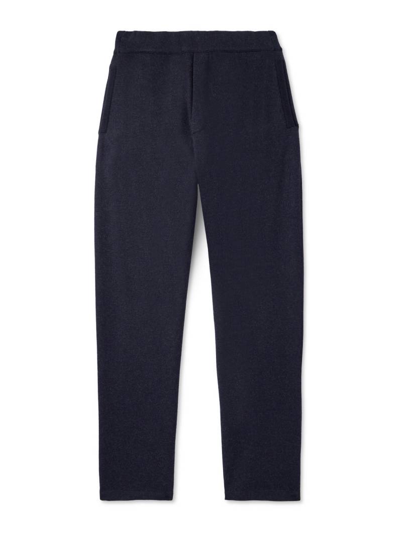 Loro Piana - Rio Cashmere-Blend Jersey Drawstring Trousers - Men - Blue - S von Loro Piana