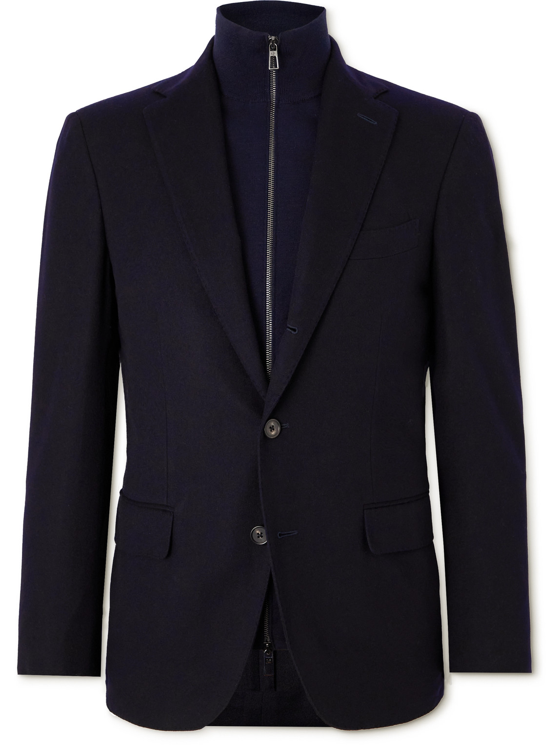 Loro Piana - Rivoli Storm System® Cashmere-Blend Blazer - Men - Blue - IT 56 von Loro Piana