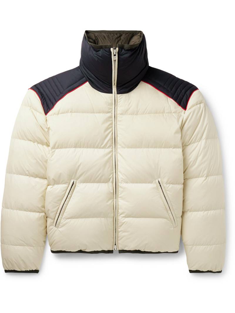 Loro Piana - Slim-Fit Reversible Quilted Shell Down Jacket - Men - Neutrals - IT 56 von Loro Piana