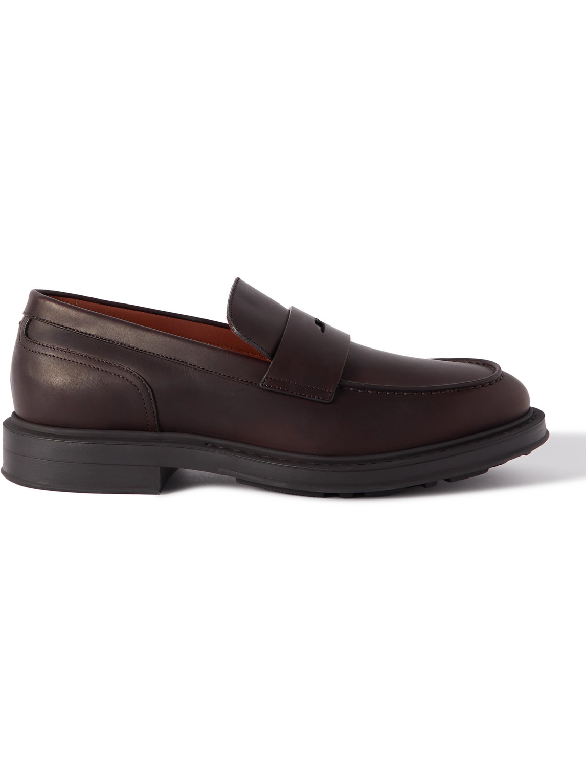 Loro Piana - Travis Leather Penny Loafers - Men - Brown - EU 42.5 Loro Piana - Travis Leather Penny Loafers - Men - Brown - EU 42.5 von Loro Piana