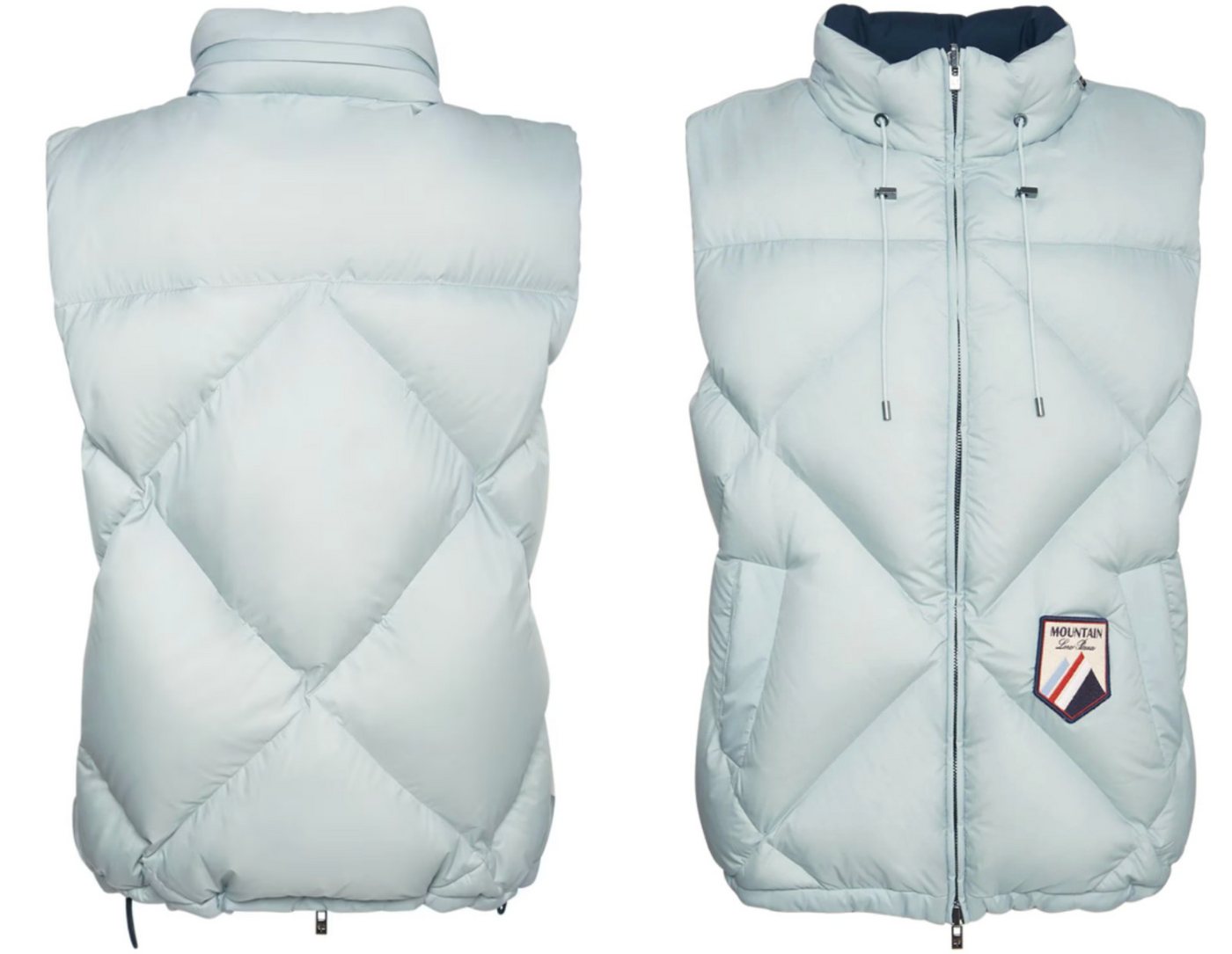 Loro Piana Wendeweste LORO PIANA Reversible Quilted Shell Down Gilet Vest Daunen-Weste Jacke von Loro Piana