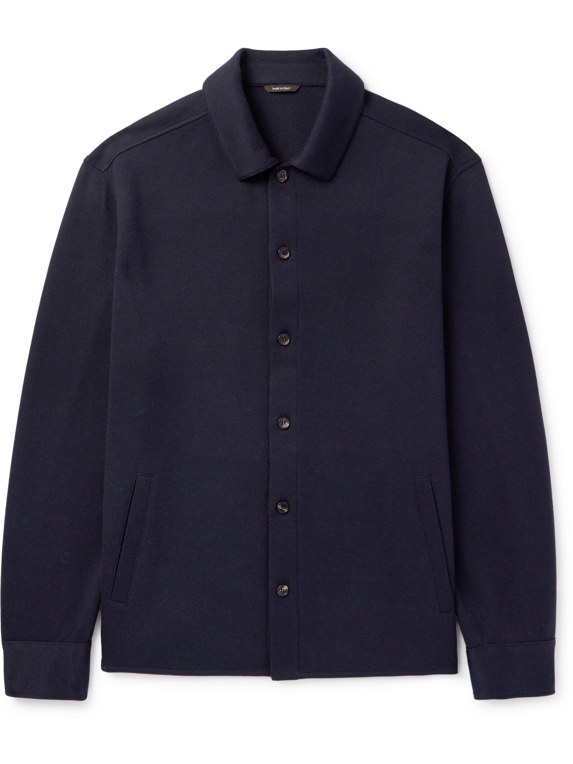 Loro Piana - Whitney Cotton, Silk and Cashmere-Blend Shirt Jacket - Men - Blue - XXL von Loro Piana