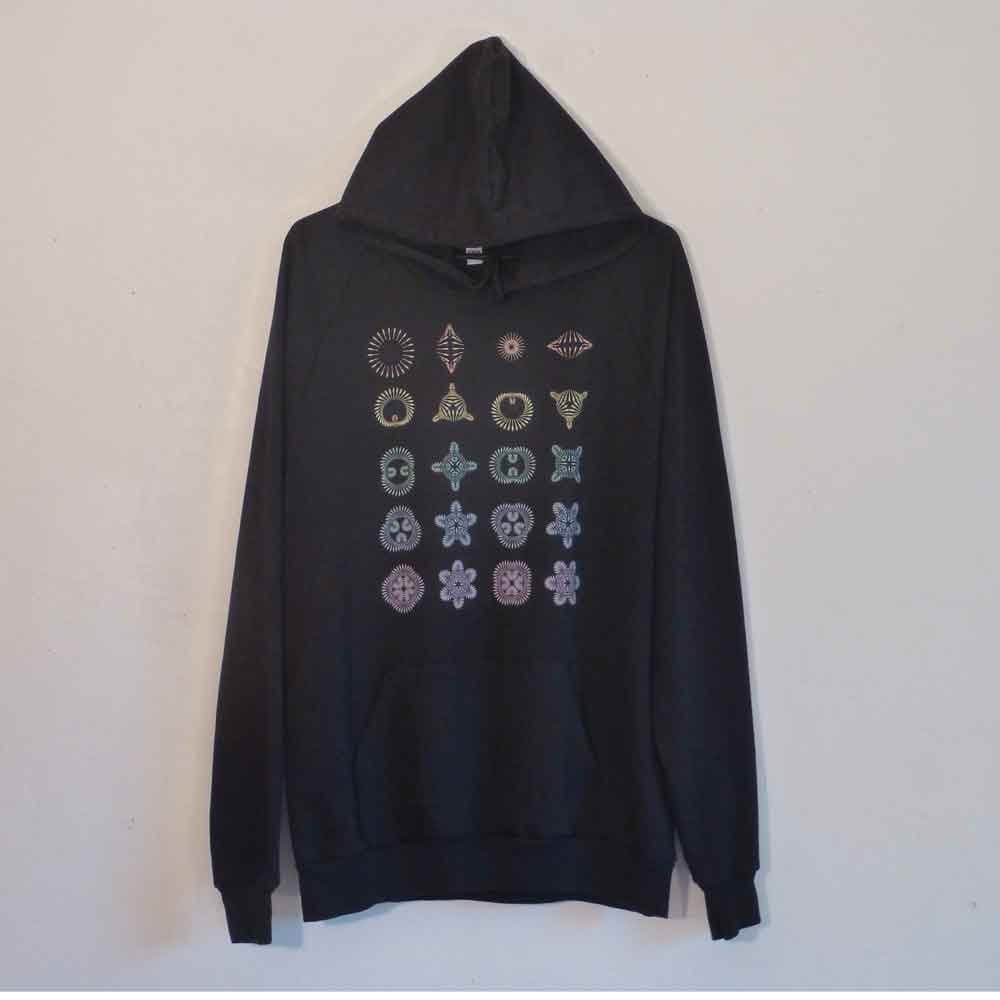 Club-Blumen-Hoodie Club-Blumen-Hoodie von LorqDesigns