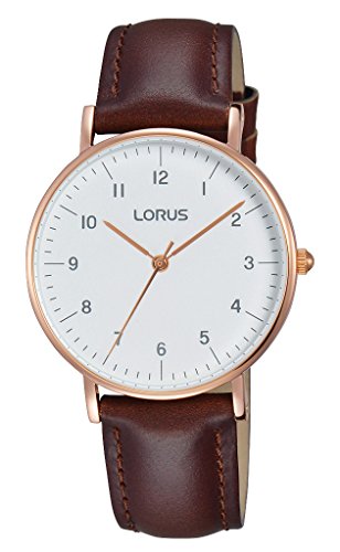 Lorus Watches Damen Analog Quarz Uhr mit Leder Armband RH802CX9 von Lorus