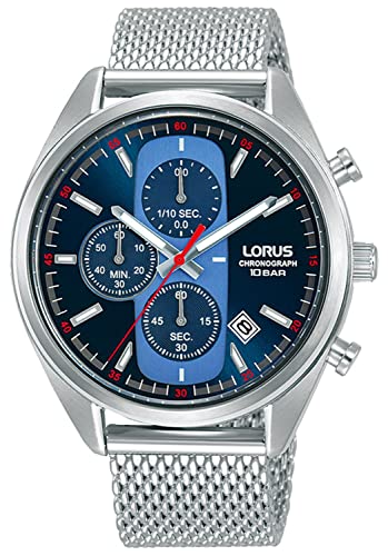 Lorus Herren Uhr analog Quarzwerk mit Edelstahl Armband RM353GX9 von Lorus