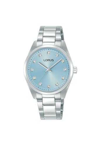LORUS Damen Analog Quarz Uhr mit Edelstahl Armband RG323XX9 von Lorus