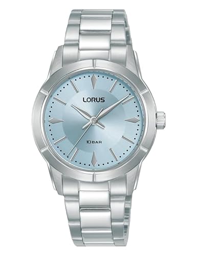 LORUS Damen Analog Uhr mit Edelstahl Armband RG225YX9 von Lorus