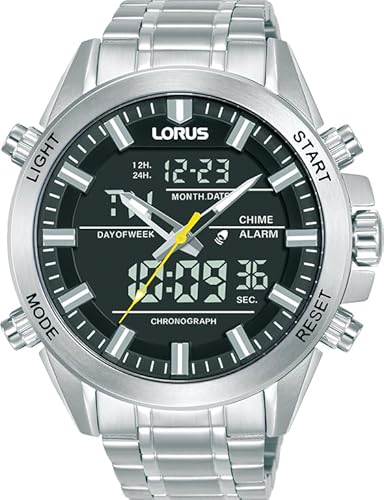 Lorus Herren Uhr Quarz mit Edelstahlgehäuse Lorus Herren Uhr Quarz mit Edelstahlgehäuse von Lorus