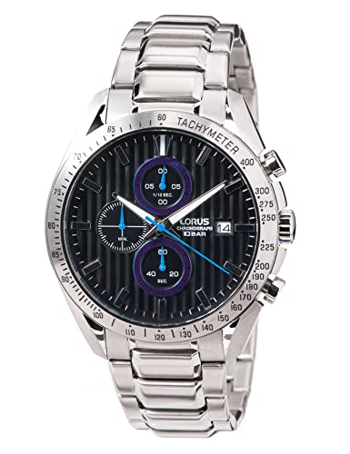 LORUS Herren Analog Quarz Uhr mit Metall Armband RM305HX9 von Lorus