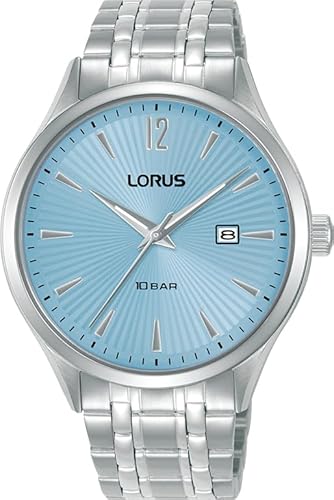 LORUS Herren Analog Uhr mit Edelstahl Armband RH991RX9 von Lorus