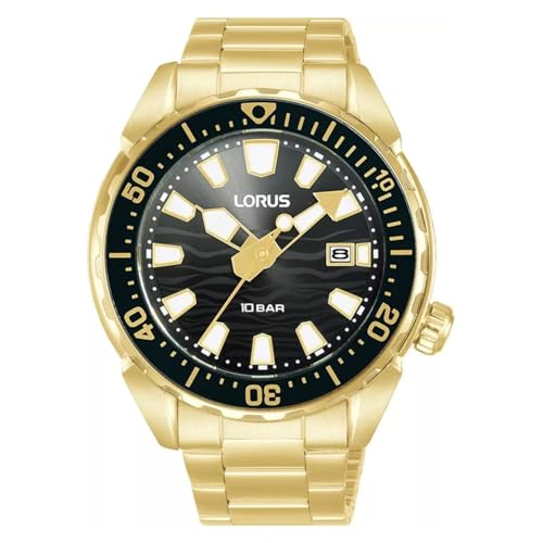 LORUS Herren Uhr Quarz Edelstahlgehäuse RH950RX9 von Lorus