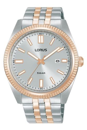 Lorus Classic Man Herren Uhr analog Quarzwerk mit Edelstahl Armband RH974QX9 von Lorus
