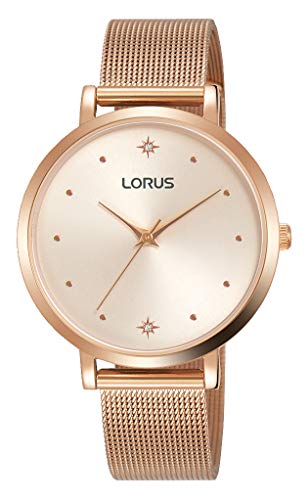 Lorus Fashion Damen-Uhr Edelstahl mit Metallband RG250PX9 von Lorus