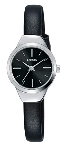 Lorus Klassik Damen-Uhr mit Palladiumauflage und Lederband RG221PX9 von Lorus