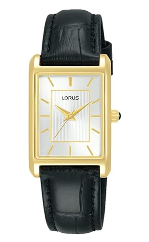 Lorus Damen Analog Quarz Uhr mit Leder Armband RG290VX9 von Lorus