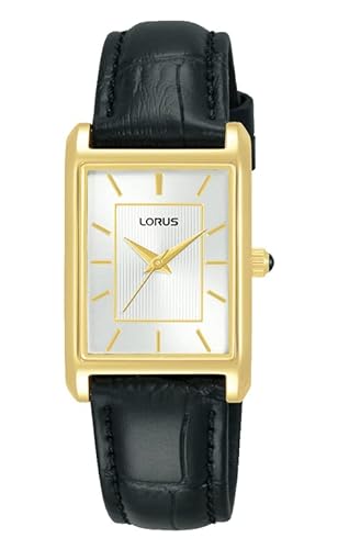 LORUS Damen Analog Quarz Uhr mit Leder Armband RG290VX9 von Lorus