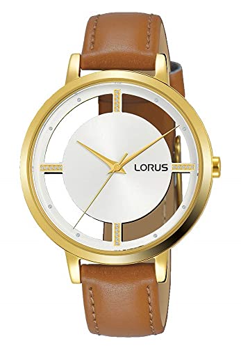 Lorus Fashion Damen-Uhr Edelstahl mit Lederband RG294PX9 von Lorus