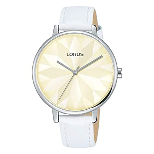 Lorus Fashion Damen-Uhr mit Palladiumauflage und Lederband RG299NX9 von Lorus