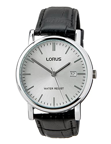 Lorus Damen Analog Quarz Uhr mit Leder Armband RG839CX5 von Lorus