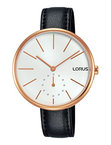 Lorus Damen Analog Quarz Uhr mit Leder Armband RN420AX8 von Lorus