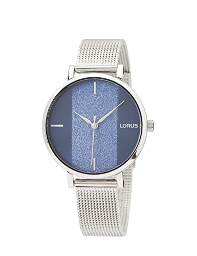 Lorus Damen Analog Quarz Uhr mit Metall Armband RG215SX9 von Lorus