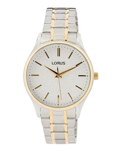 Lorus Damen Analog Quarz Uhr mit Metall Armband RG218WX9 von Lorus