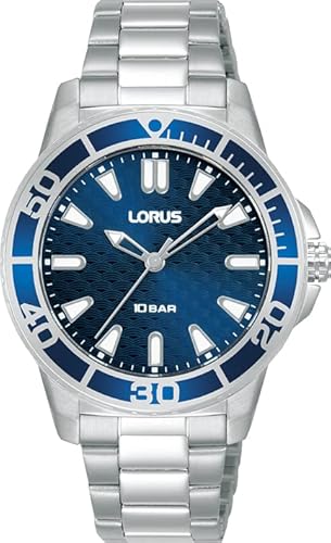 Lorus Damen Analog Quarz Uhr mit Metall Armband RG249VX9 von Lorus