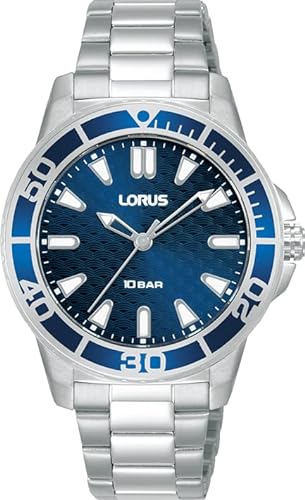 Lorus Damen Analog Quarz Uhr mit Metall Armband RG249VX9 von Lorus