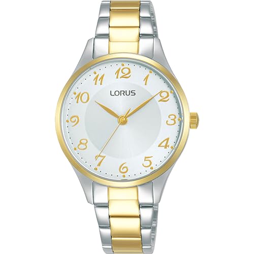 Lorus Damen Analog Quarz Uhr mit Metall Armband RG270VX9 von Lorus